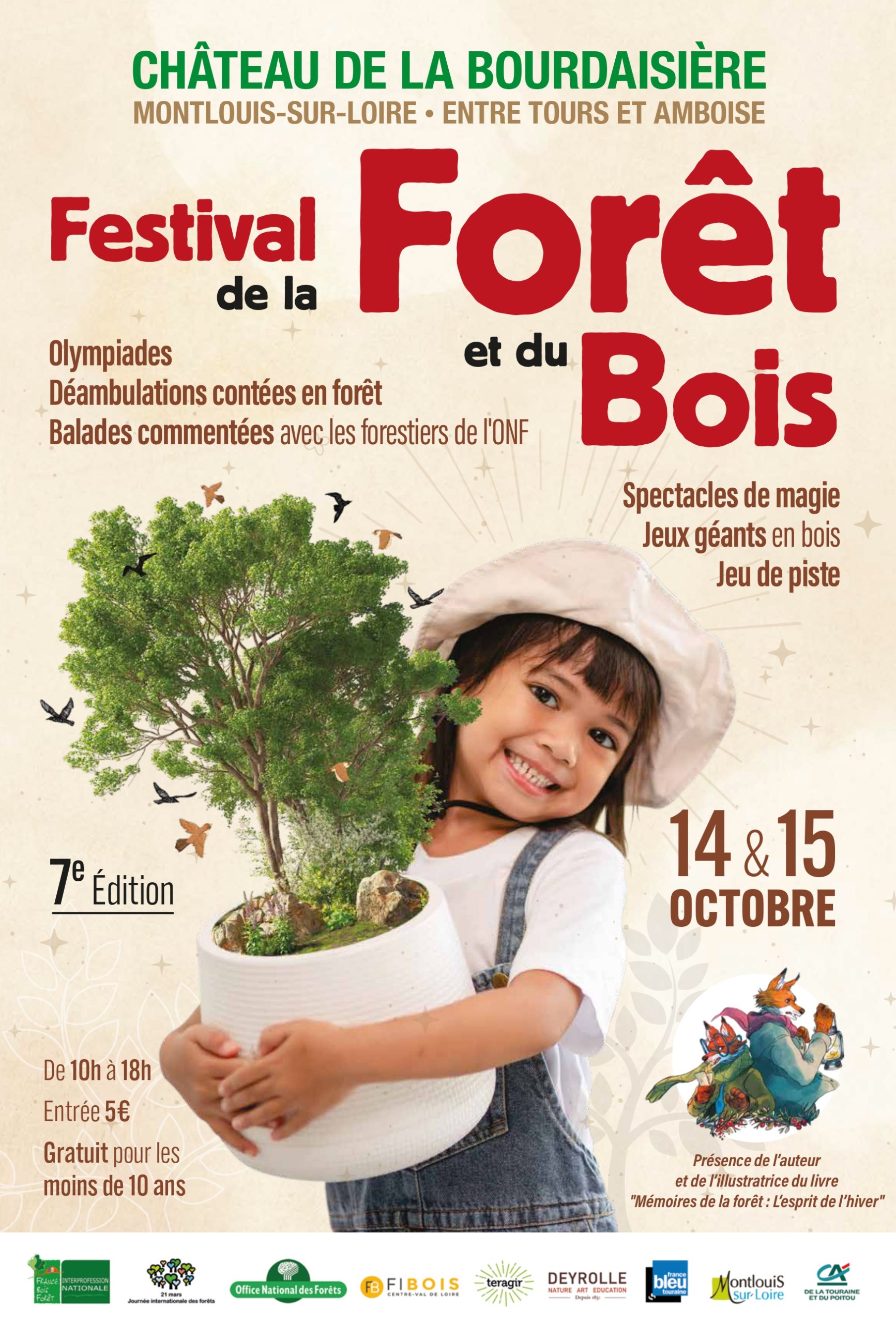 Festival de la Forêt et du Bois - Château Hôtel de la Bourdaisière
